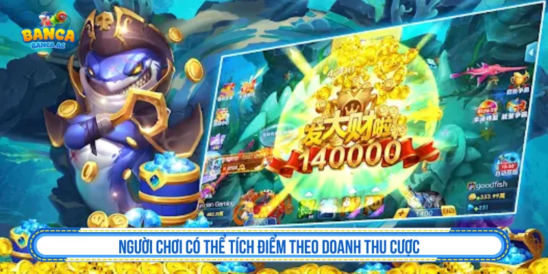 Cách đổi thưởng từ điểm tích lũy trong bắn cá