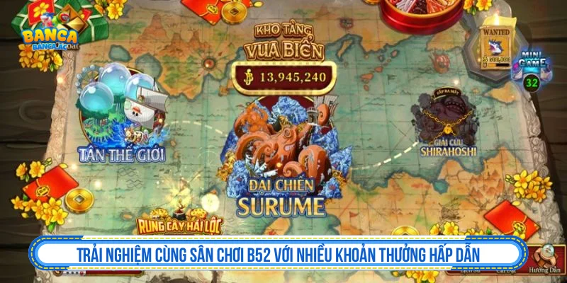 Trải nghiệm bắn cá tại B52